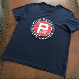 Men's Polo Ralph Lauren Navy T-shirt